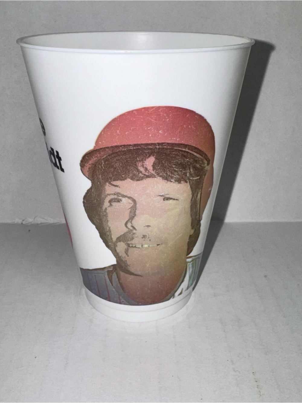 1982 7-Eleven Slurpee Cup Mike Schmidt Philadelphia Phillies Vintage MLB Plastic